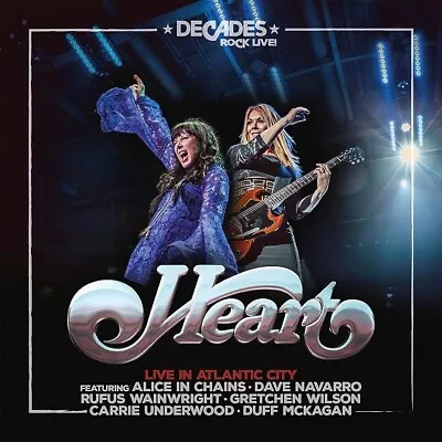 HEART (CD + Blu-Ray) LIVE IN ATLANTIC CITY ~ ALICE IN CHAINS~DAVE NAVARRO *NEW* • $29.90