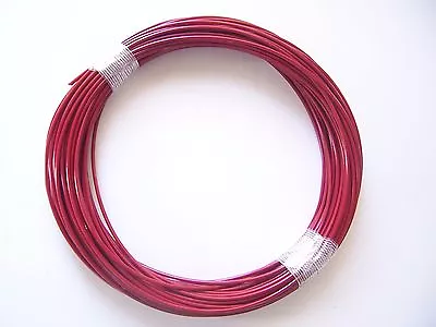 RED Vinyl Coated Wire Rope Cable1/16 - 3/32 7x7 100 Ft Coil • $21.87