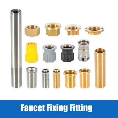 Faucet Fitting Tap High Hat Fixing Fitting Kitchen Bathroom Sink Repair Parts • £65.20