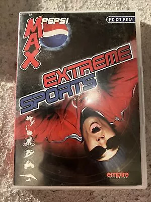 Pepsi Max Extreme Sports PC Game - Complete - Windows 95 / 98 X Sports • $12.75