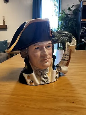 Large Royal Doulton Toby Character Jug - D6967 - Captain Bligh 1995 PRICE DROP ! • £45