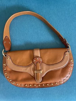 Michael Kors Vintage Astor Stedde Brown Leather Handbag • $150