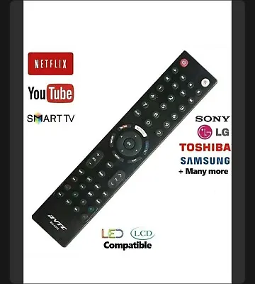 Universal Remote Control For All Devices Perfect UK TV Replacement Controller  • £5.42