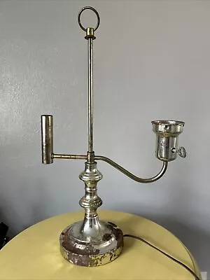 Vintage Art Deco Candelabra Candle Light Table Desk Light Lamp WORKS • $14