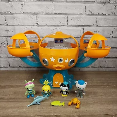 Octonauts Octopod Playset Shark Adventure Castle Light Sound And Figure Bundle • £49.99