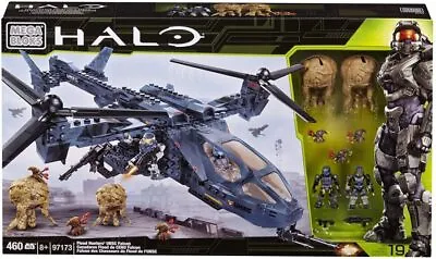 Mega Bloks  Halo Flood Hunter's UNSC Falcon 97173 New Rare • $638.96