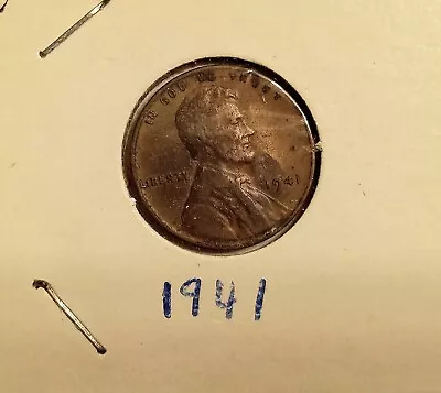 $175 • Buy  1941 Lincoln Wheat Penny DDO No Mint Mark, Rare One Cent Double Die 