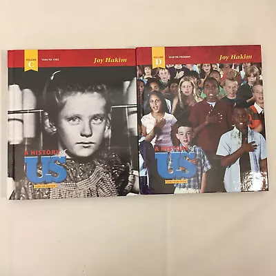 A History Of US Volume C 1865-1932 And D 1929-Present Highschool Textbooks • $19.99