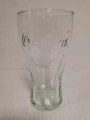 Coke McDonald's Promo Coca Cola Clear Glass Drinking Glass Vintage 16 Oz • $9.98