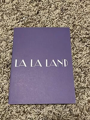 LA LA LAND Original Screenplay FYC By Damien Chazelle Oscar Script Book • $350