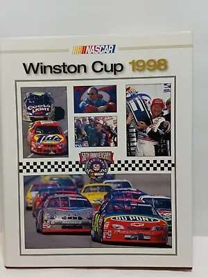 Winston Cup 1998 NASCAR Hardbook Cover Vintage Review Of 98 Season Pictures • $9.97