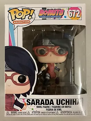 Sarada Uchiha 672 ~ Boruto: Naruto Next Generations ~ Funko Pop Vinyl • $23.40