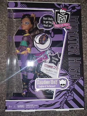 Monster High Clawdeen Wolf School’s Out 2010 V7990 Daughter Of The Werewolf NIB • $179