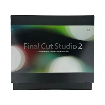 Apple Final Cut Studio 2 HD Retail MA889Z/A • $24.99