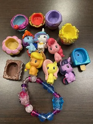 My Little Pony Cutie Mark Crew Sparkly Sweets Series 1 -14 Pcs Bonus Bracelet • $9.99