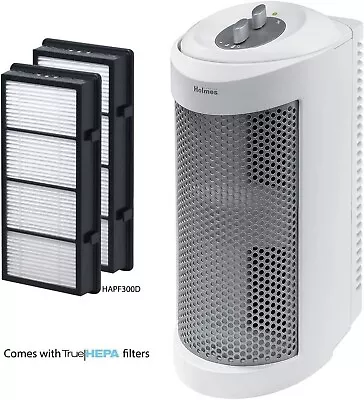 True HEPA Allergen Remover Mini Tower Air Purifier For Small Spaces (hap706-nu1 • $23.48