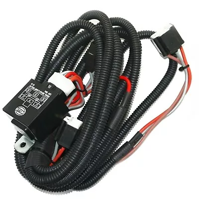 Fit For Hella 329.317-001 H4 Headlamp Headlight Relaywith Wiring Harness 90/100W • $86.88