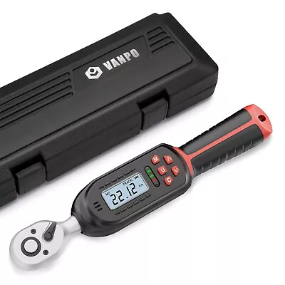 1/4 Inch Digital Torque Wrench 1.1-22.1 Ft-lbs/1.5-30Nm With Preset Values... • $115.13