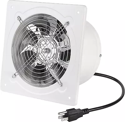 8 Inch Exhaust Fan 80W 500CFM Through-Wall Installation Ventilation Fans 110V Ex • $57.99