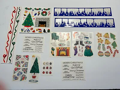 Creative Memories Mrs. Grossman’s  Sticker Lot Vintage Y2K Christmas Holiday • $19.98