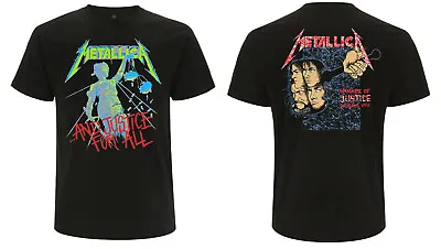 METALLICA Cd Cvr AND JUSTICE FOR ALL Official SHIRT XL New Hammer Of Justice • $26.99