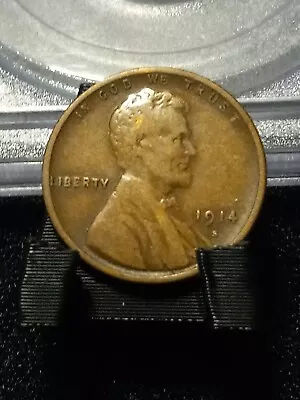 1914 S Lincoln Cent BROWN  • $19.50