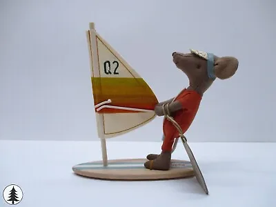 Anthropologie Maileg Big Brother Mouse With Surfboard Summer Beach Ocean Sport • $59.40