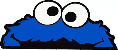 COOKIE MONSTER Sticker Window Decal Vinyl JDM Euro Drift Lowered Illest Fatlace • $5.75