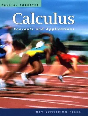 $8.95 • Buy Calculus: Concepts And Applications By Foerster, Paul A. (Hardcover)