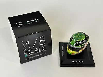 Spark 1/8 Scale Lewis Hamilton Mercedes Petronas 2013 Helmet Brazil • £200