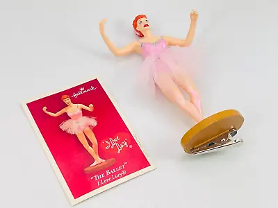 2004 Hallmark Keepsake Ornament Lucille Ball I Love Lucy Dancing Pink Ballet • $7.34