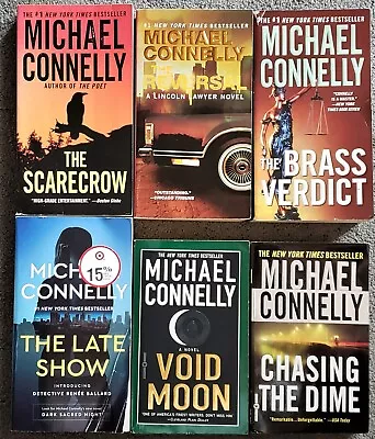 Michael Connelly – Crime Thriller / Mystery Paperback Lot • $19.85