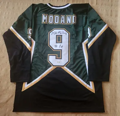 Mike Modano Dallas Signed Autographed Jersey Coa Bas Beckett #bc59261 • $149.99