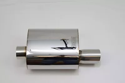 $92.90 • Buy 1320 Performance SHORT TIP 3 INCH MUFFLER OVAL 3  INLET 3.5  OUTLET QUIET EG