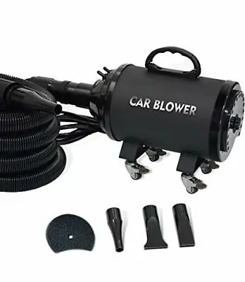 SHELANDY Powerful Motorcycle & Car Dryer With 14 Foot Flexible Hose & Wheels ... • $156.72