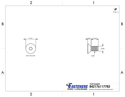 2-56 Flat Head Socket Cap Allen Screws Stainless Steel All Quantities / Lengths • $162.65