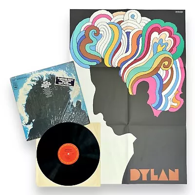 Bob Dylan's Greatest Hits Vinyl With Poster & Hype Sticker 1972 Press In Shrink • $199
