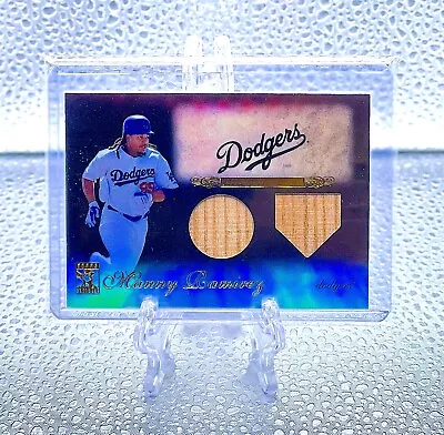 MANNY RAMIREZ 2009 Topps Tribute #36 DUAL RELICS BLACK /50 DODGERS LEGEND • $19.99