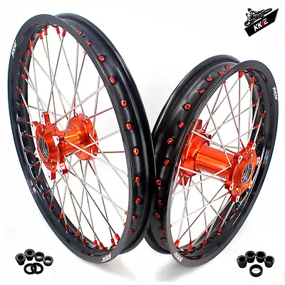 KKE 21  18  Dirtbike Cast Enduro Wheels Rim Fit 2000-2002 KTM 250 300 400 EXC SX • $449