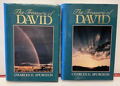 The Treasury Of DAVID Volumes 1 & 2 By Charles Spurgeon • $40