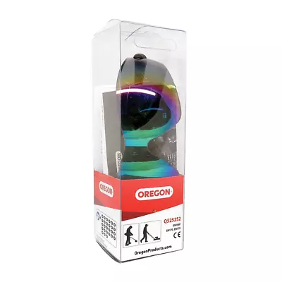£13.42 • Buy Impact Protection OREGON Safety Glasses, Black Mirror UV & Solar Filter Shades