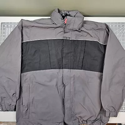 Harley Davidson Jacket Mens XL Rain Hooded Biker Motorcycle Reflective 3M  • $52