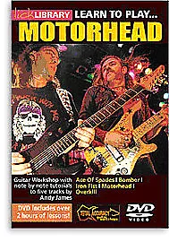 Learn To Play  Motorhead (DVD 2008) • £3.99