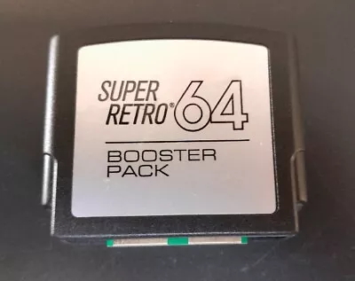 Nintendo 64 Jumper Booster Pack SUPER RETRO 64 For N64  • $3.85