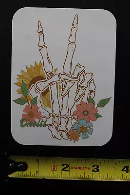 O'Neill Surfboards Peace Bones Hand Palm Tree Aloha V45B Vintage Surfing STICKER • $17