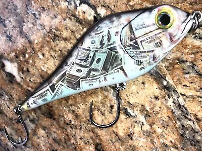 Hot! “Big Baller” Money Lure! Sub Surface Vibe Bait. Westin. 🔥white Bait. • $18.98