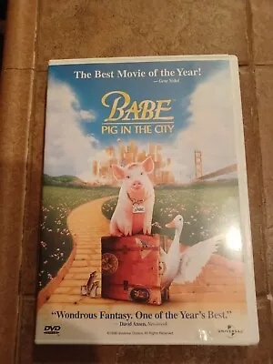 Babe: Pig In The City (DVD 1998) • $3.25