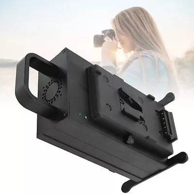 Dual Channel V Mount V Lock Battery Charger For Digital Camera V Mount NDE • £77.22