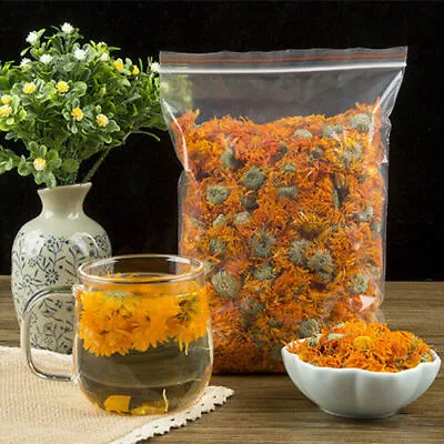 Chinese Marigold Tea Calendula Officinalis Tea Flower Tea Dried Herbal Tea Hot • $11.39