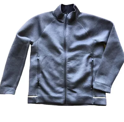 The North Face Gray Upholder Full Zip Fleece Men's Size L 12549 • $35